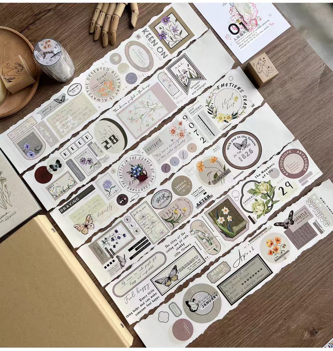 Journal Text tapes (5m/roll)