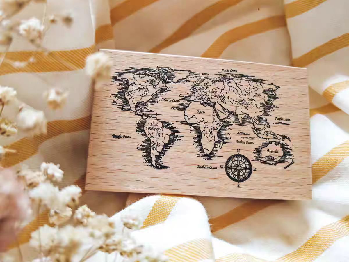 Wooden stamps