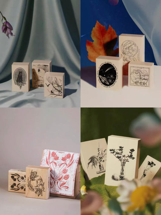 Wooden stamps