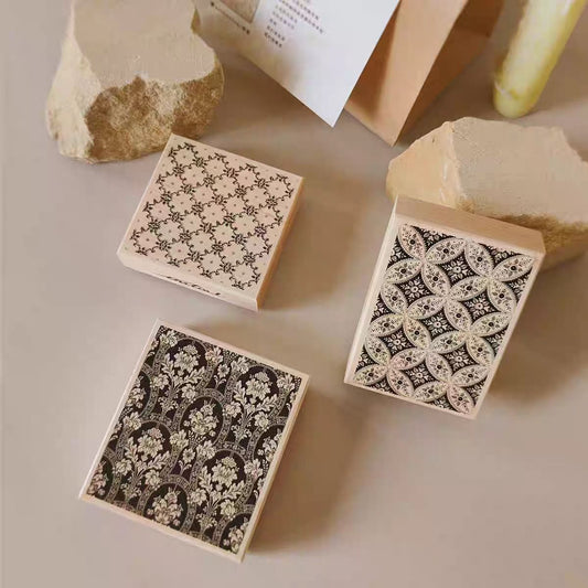 Wooden stamps
