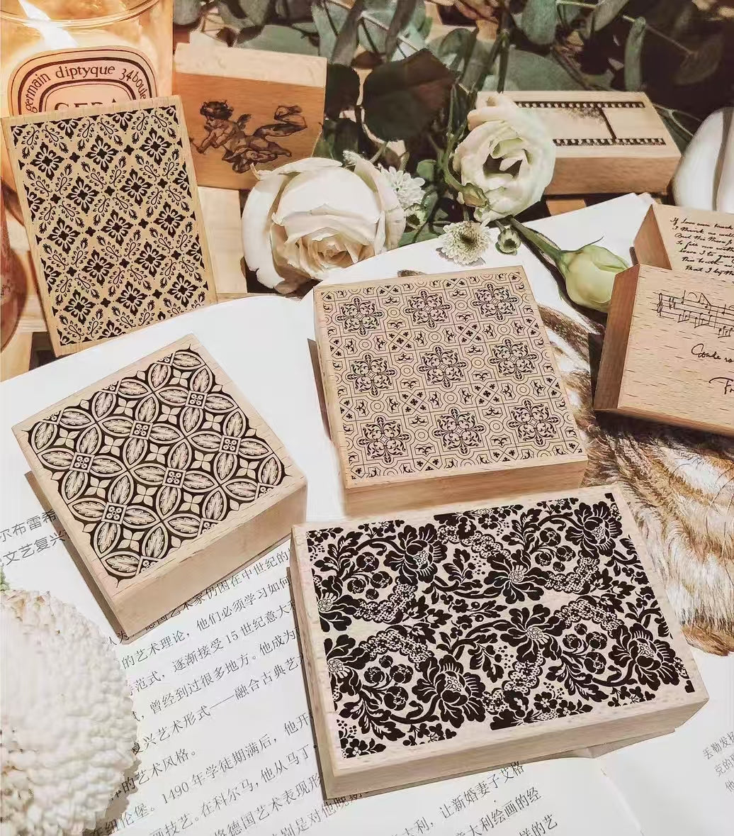 Wooden stamps