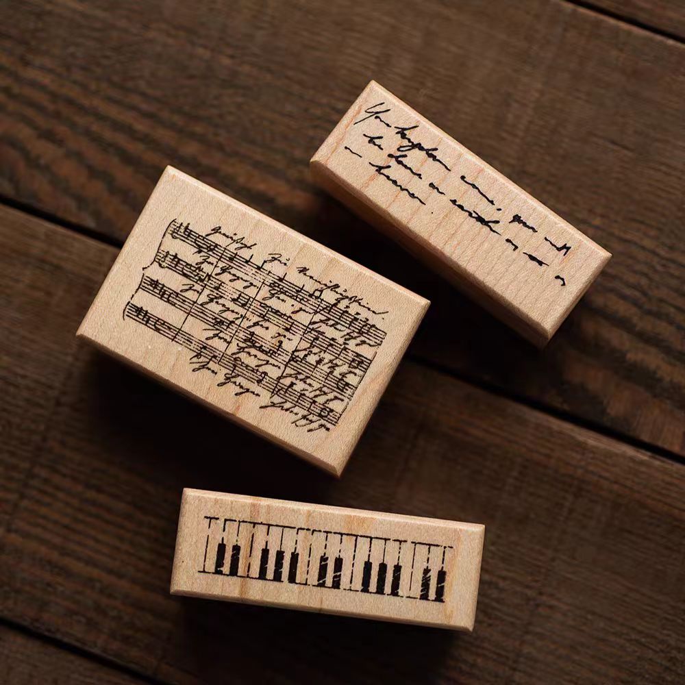 Wooden stamps