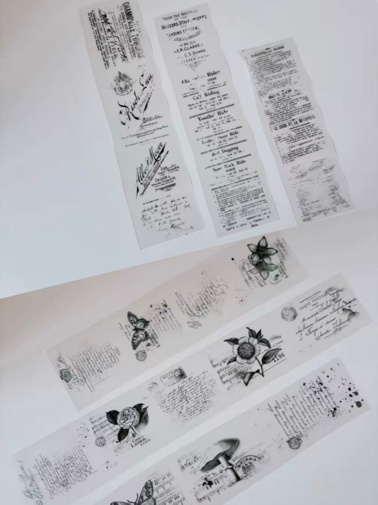 Journal Matte PET tape (10m/roll)