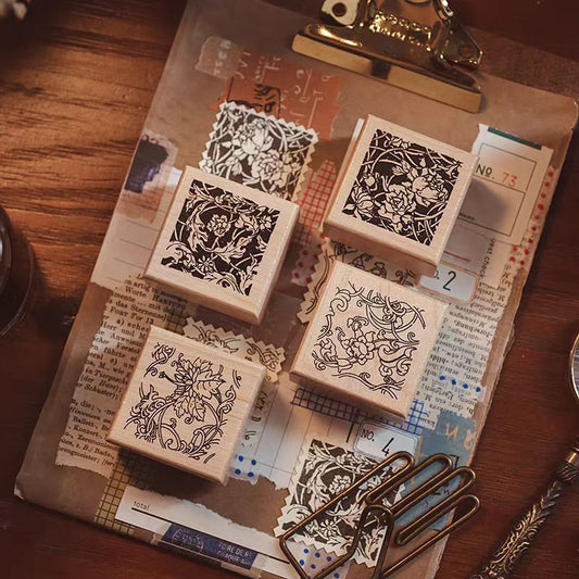 Wooden stamp (45mm*45mm)