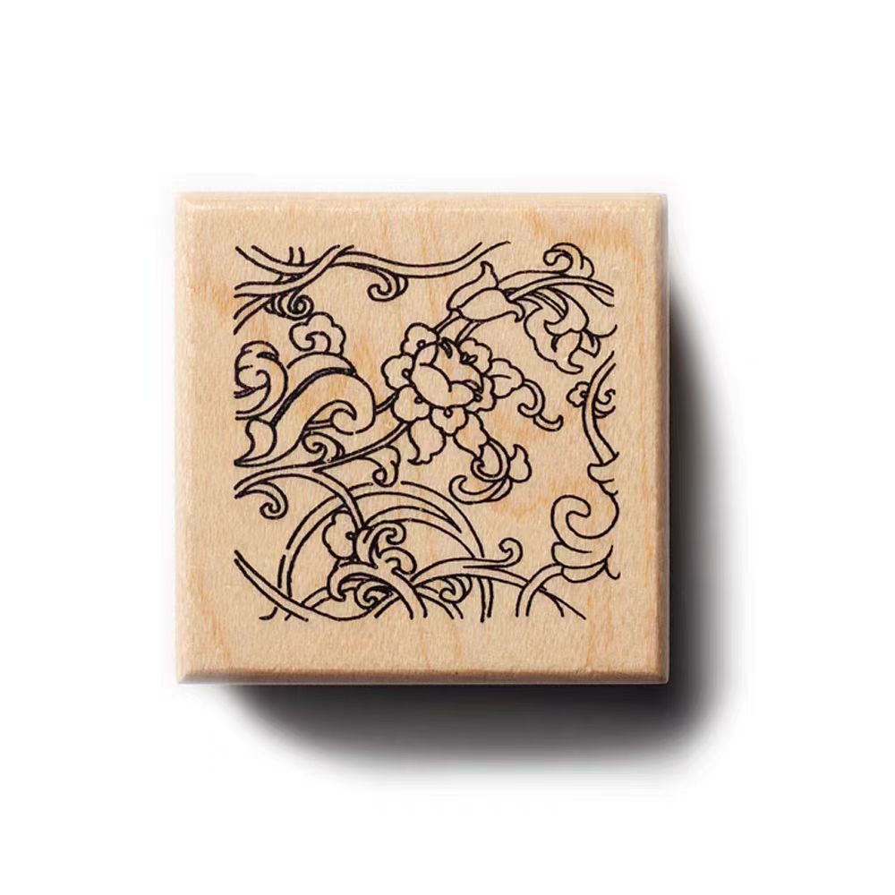 Wooden stamp (45mm*45mm)