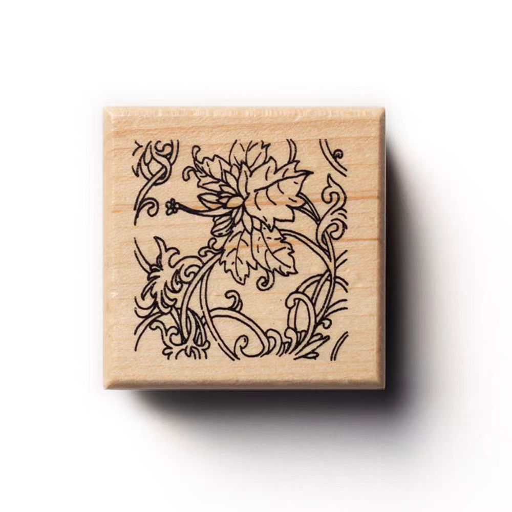 Wooden stamp (45mm*45mm)