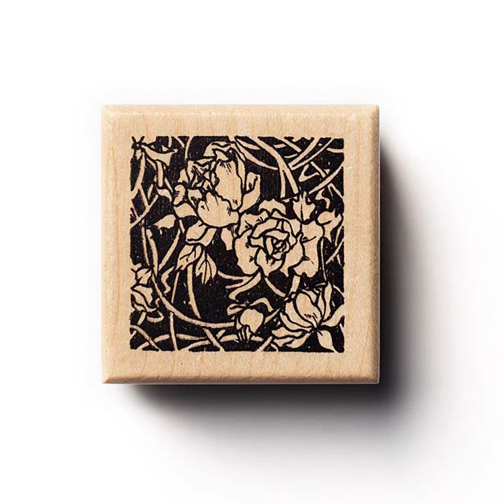 Wooden stamp (45mm*45mm)