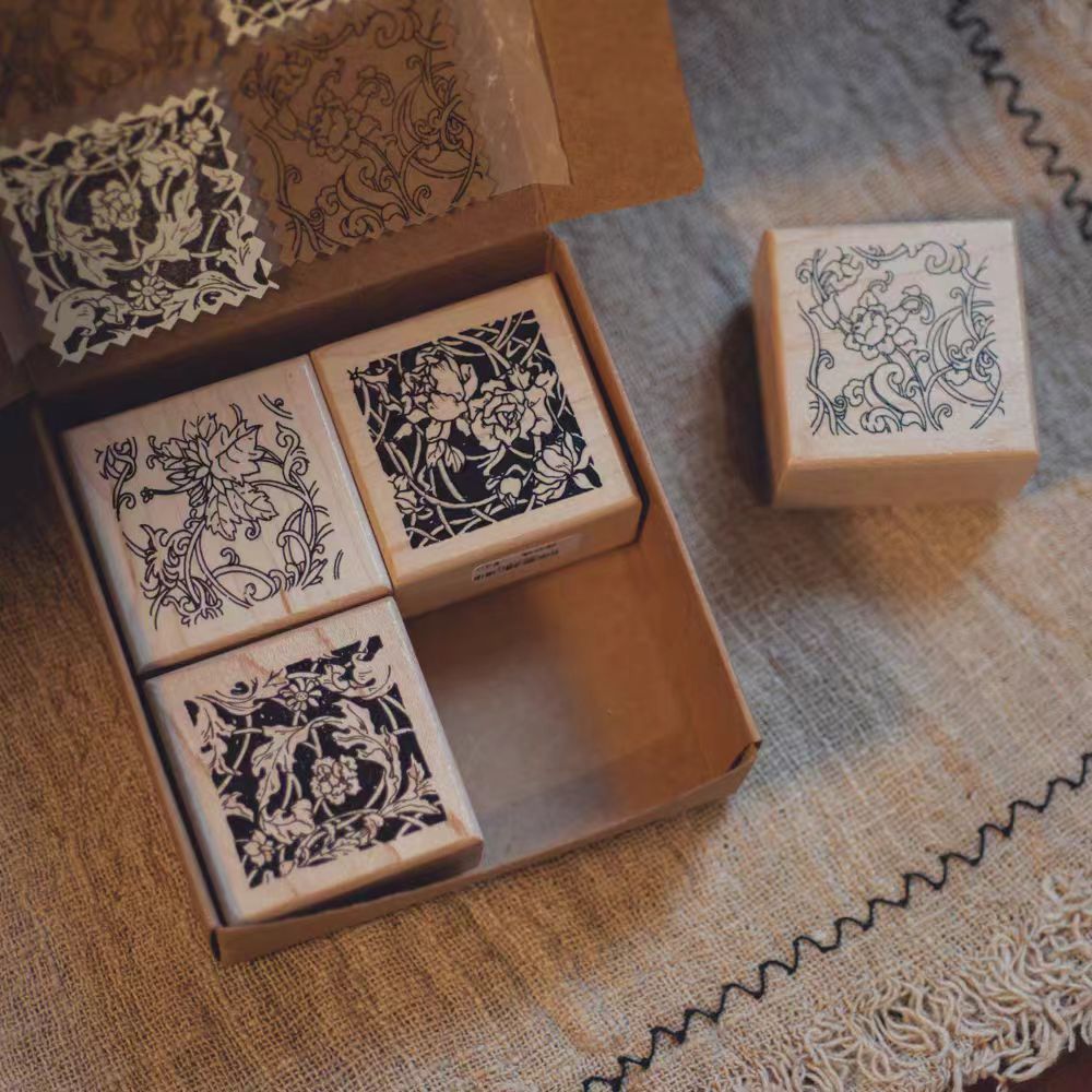 Wooden stamp (45mm*45mm)