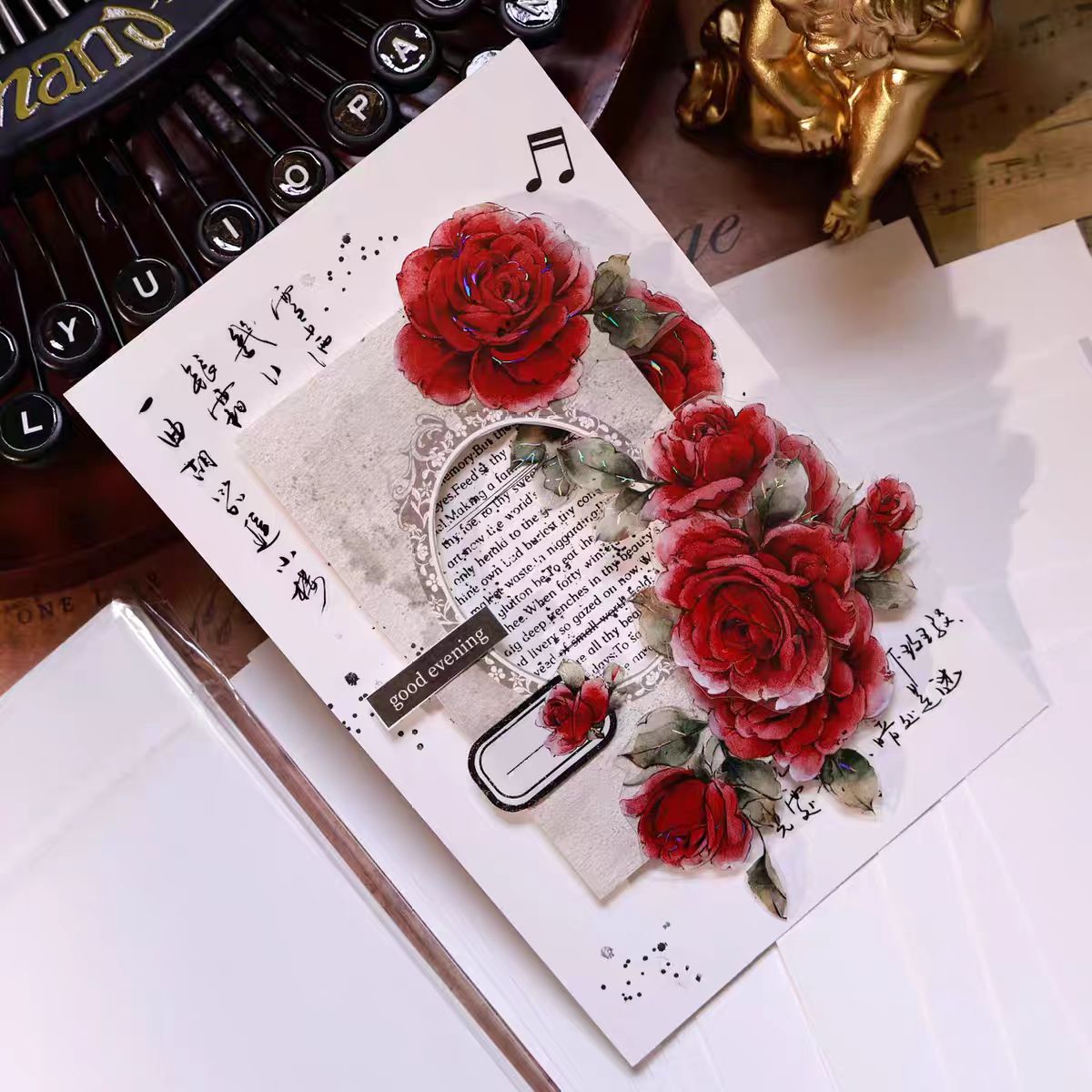 Journal A6 White cardstock (10cm*14cm) 30 sheets/pack