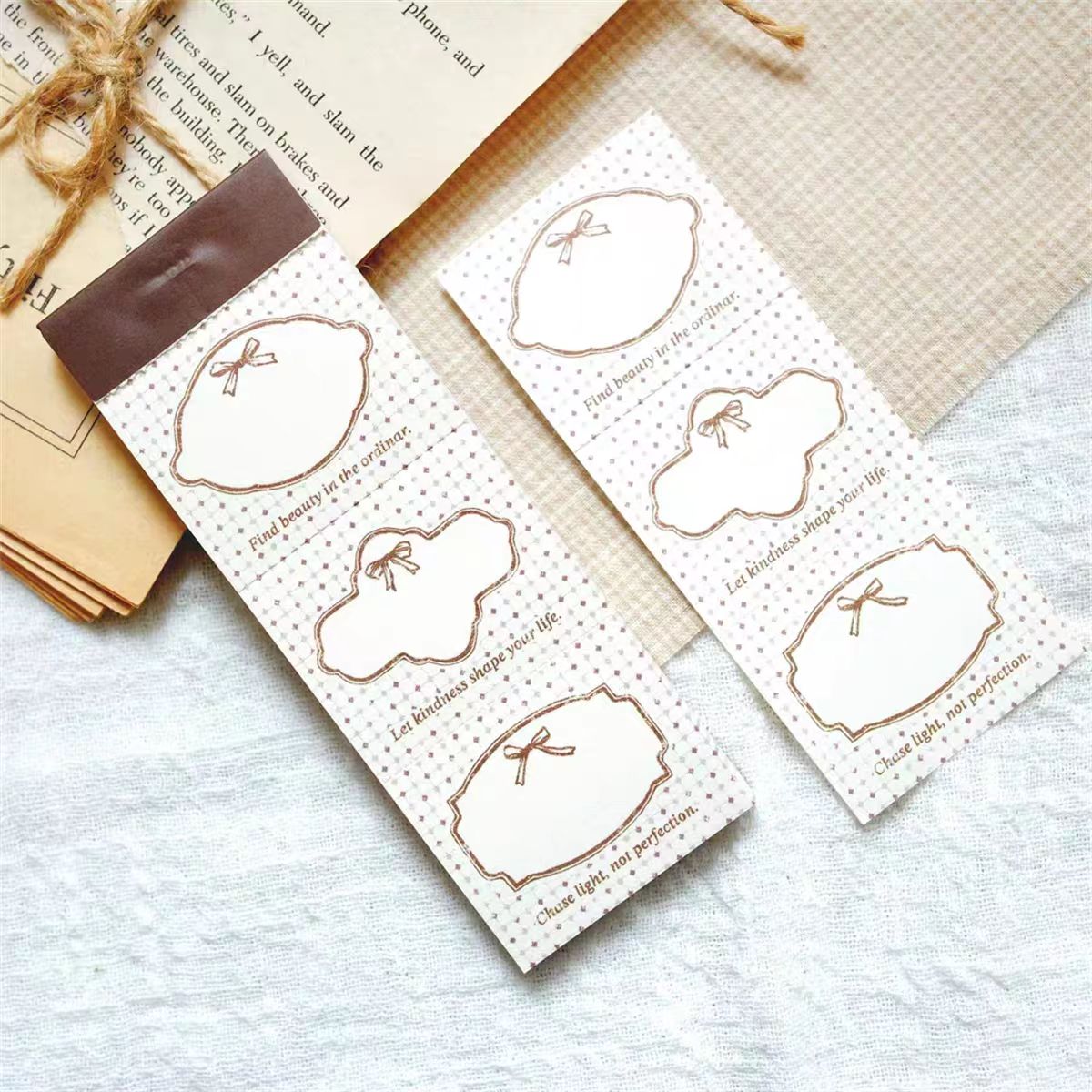 Journal sticky notes