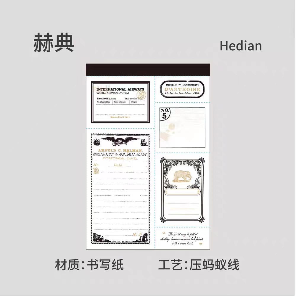 Journal sticky notes