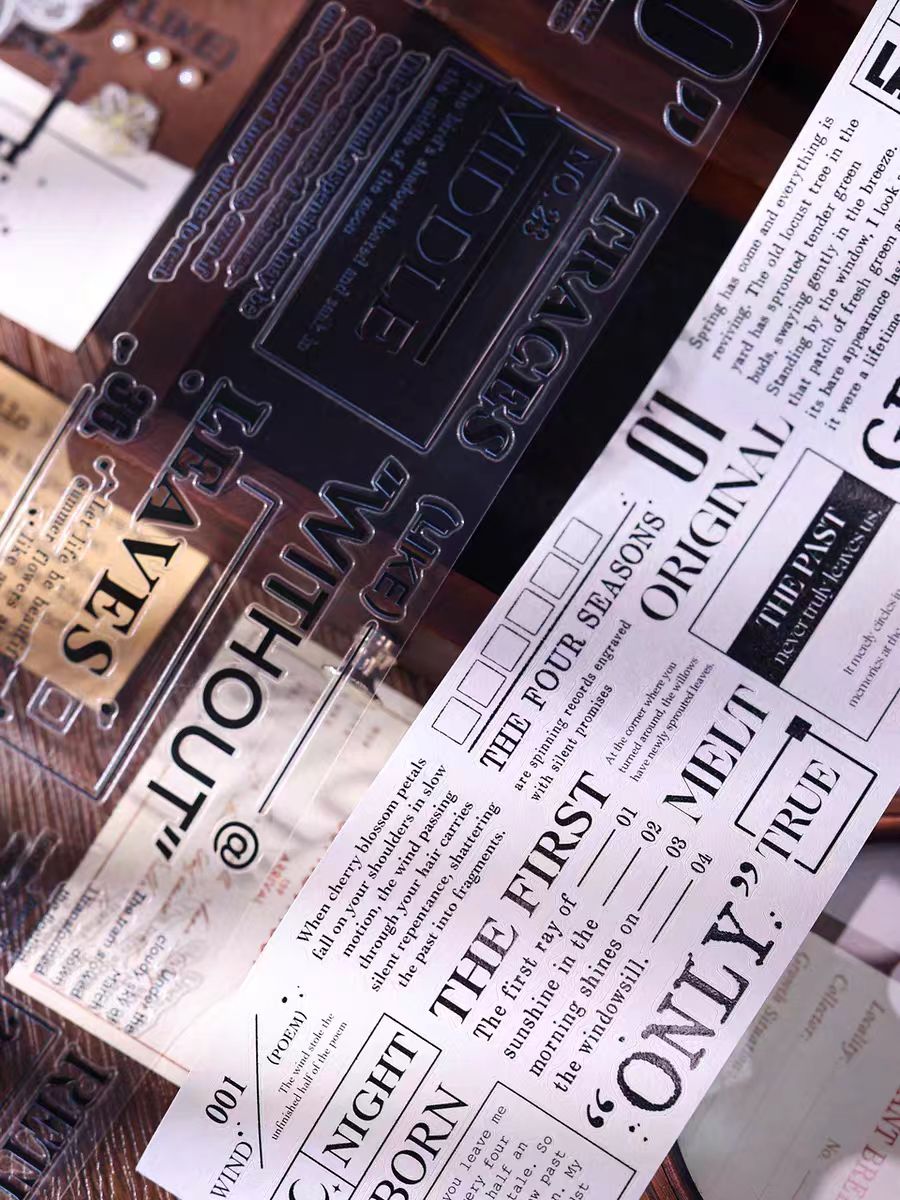 Journal pre-cut tape (6.5cm*6m/roll)