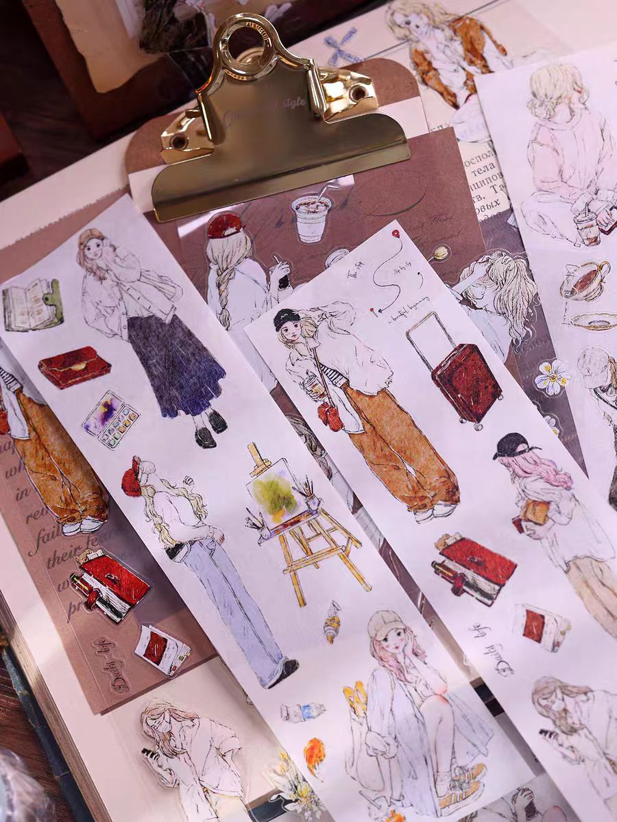 Journal pre-cut tape (5.5cm*6m/roll)