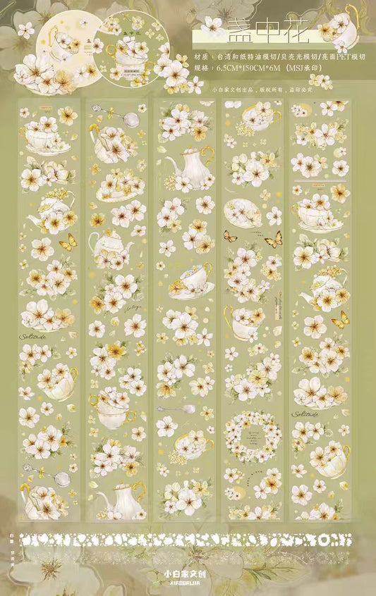 Journal pre-cut tape (6.5cm*6m/roll)