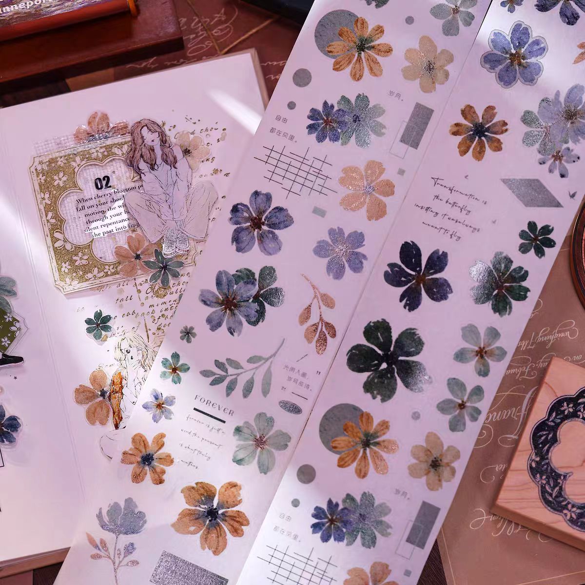 Journal pre-cut tape (6.5cm*6m/roll)