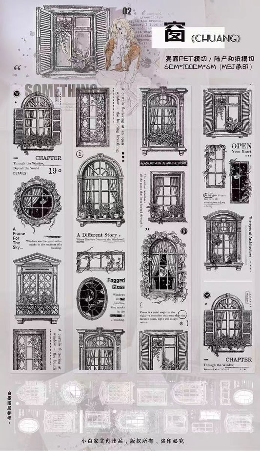 Journal pre-cut tape (6cm*6m/roll)