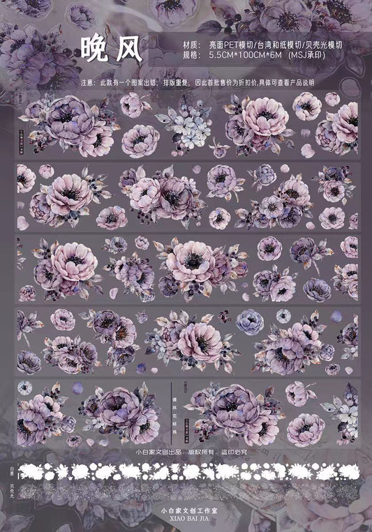 Journal pre-cut tape (5.5cm*6m/roll)