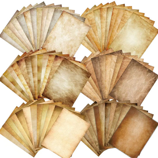 A4 Retro double-sided printing paper/writable letter paper （48 sheets/pack)