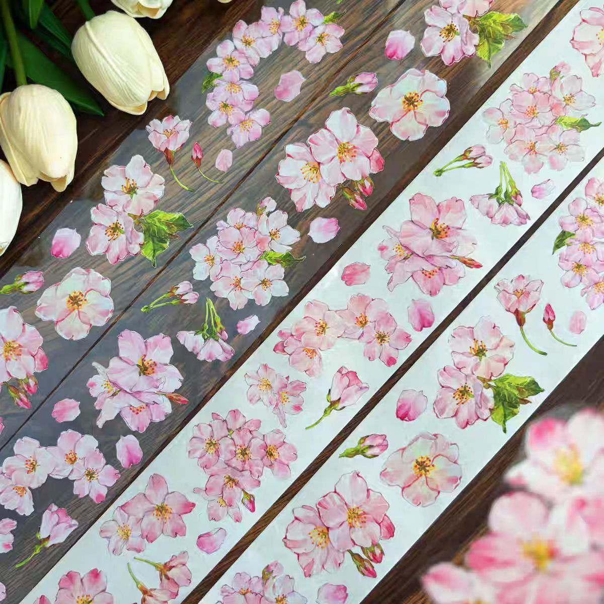 Journal flower PET tape (5m/roll)