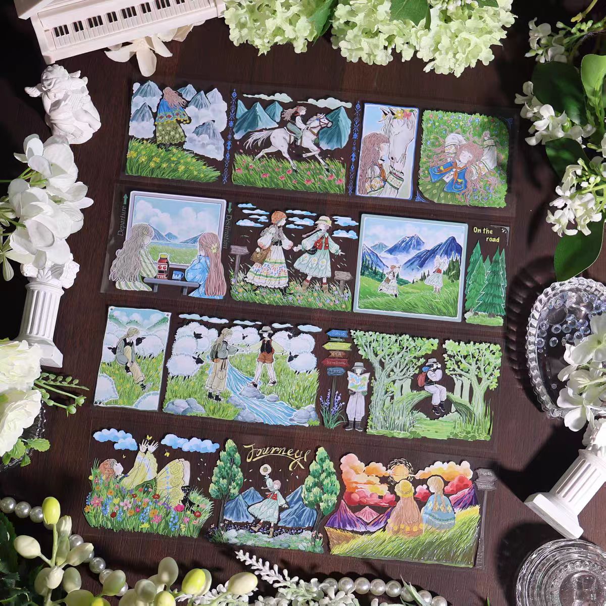 Journal PET landscape tape (5m/roll & 10m/roll)