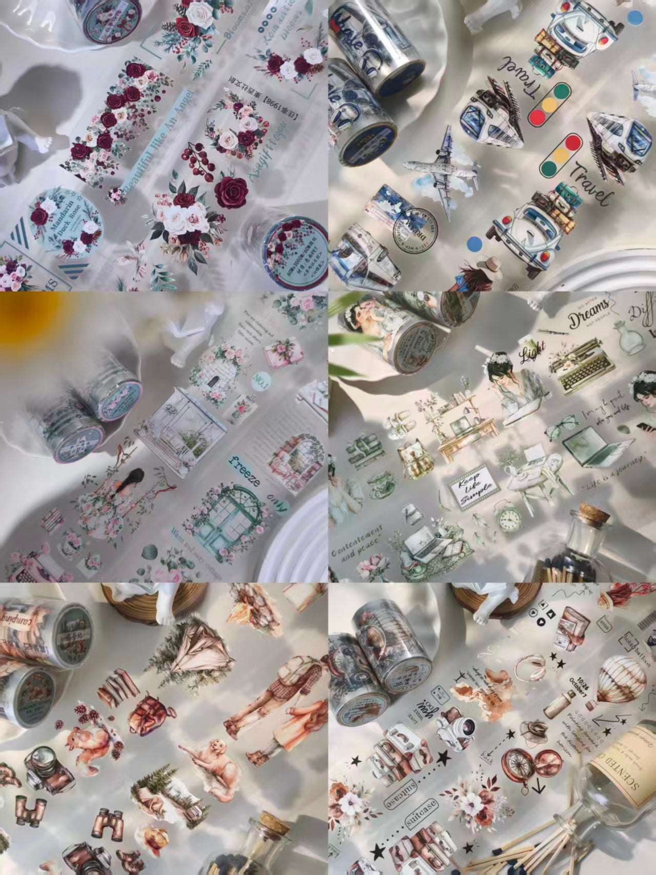 Journal PET tape (3m/roll)