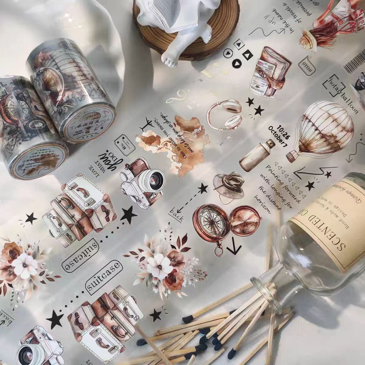 Journal PET tape (3m/roll)