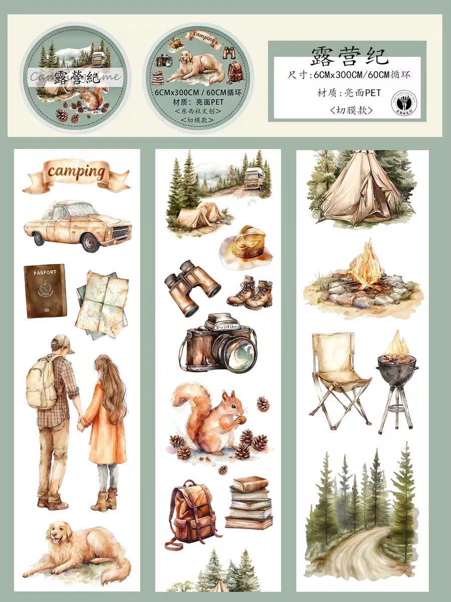 Journal PET tape (3m/roll)