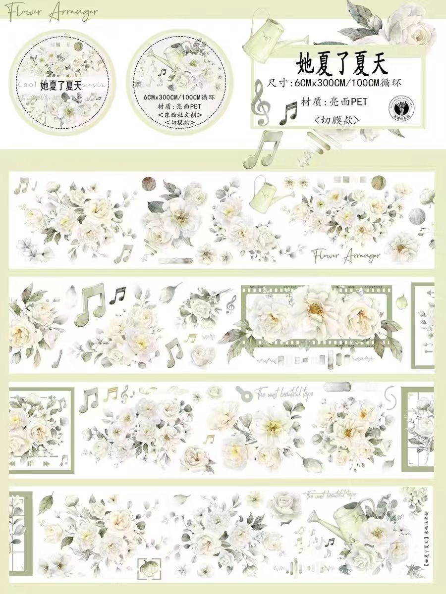 Journal PET tape (3m/roll)