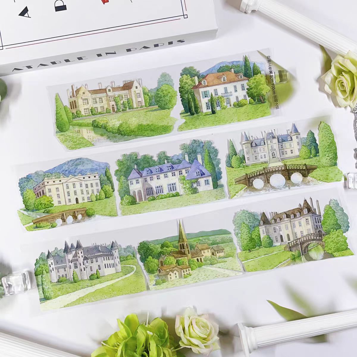 Journal landscape PET tape (10m/roll)