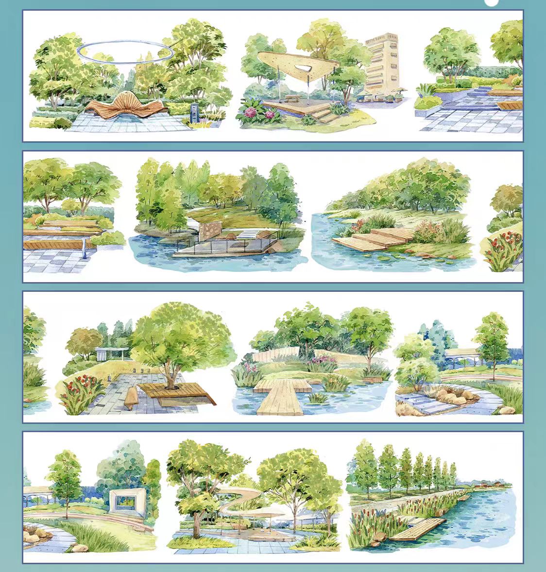 Journal landscape PET tape (10m/roll)