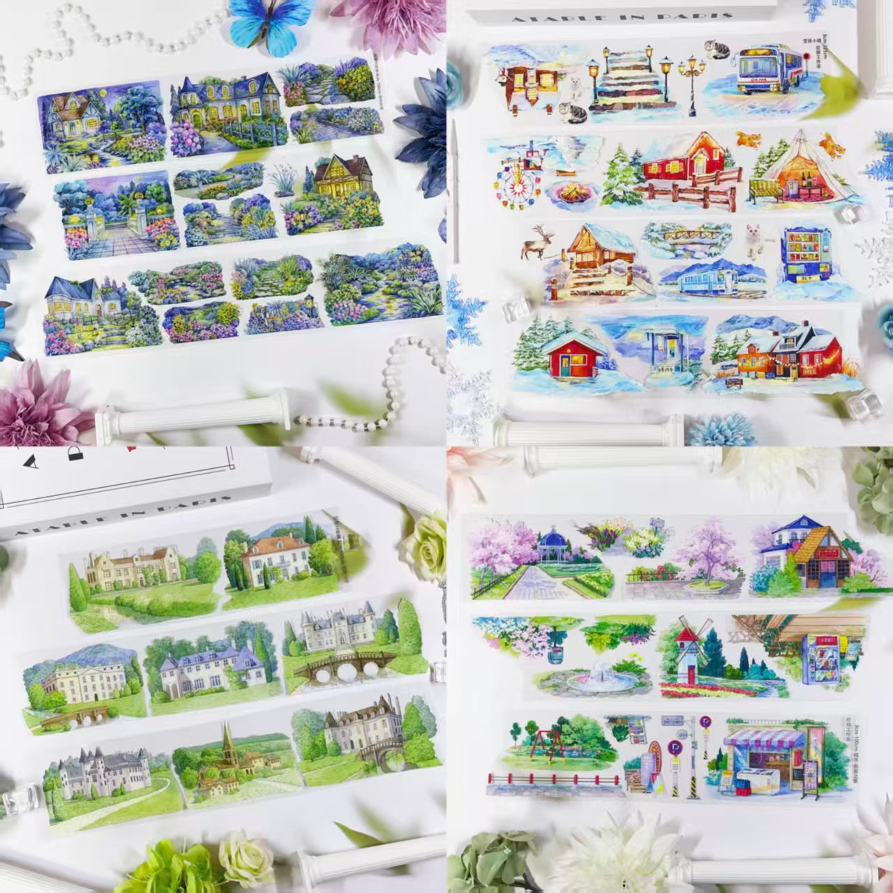 Journal landscape PET tape (10m/roll)