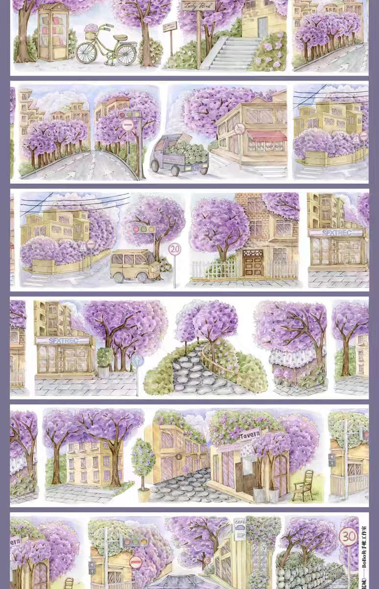 Journal PET tape (7.5cm*5m/roll)