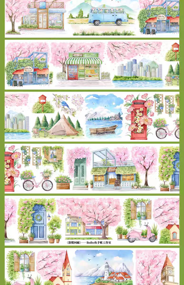 Journal PET tape (7.5cm*5m/roll)