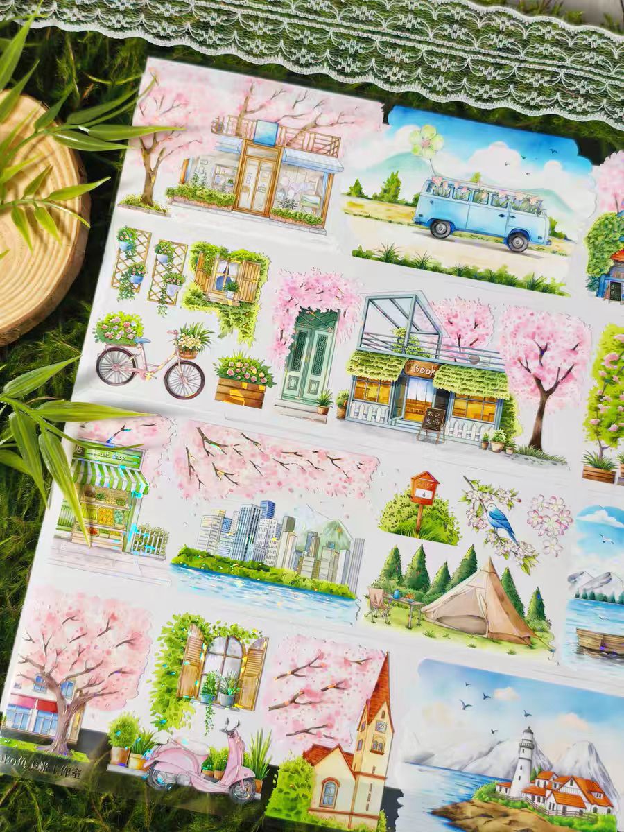 Journal PET tape (7.5cm*5m/roll)