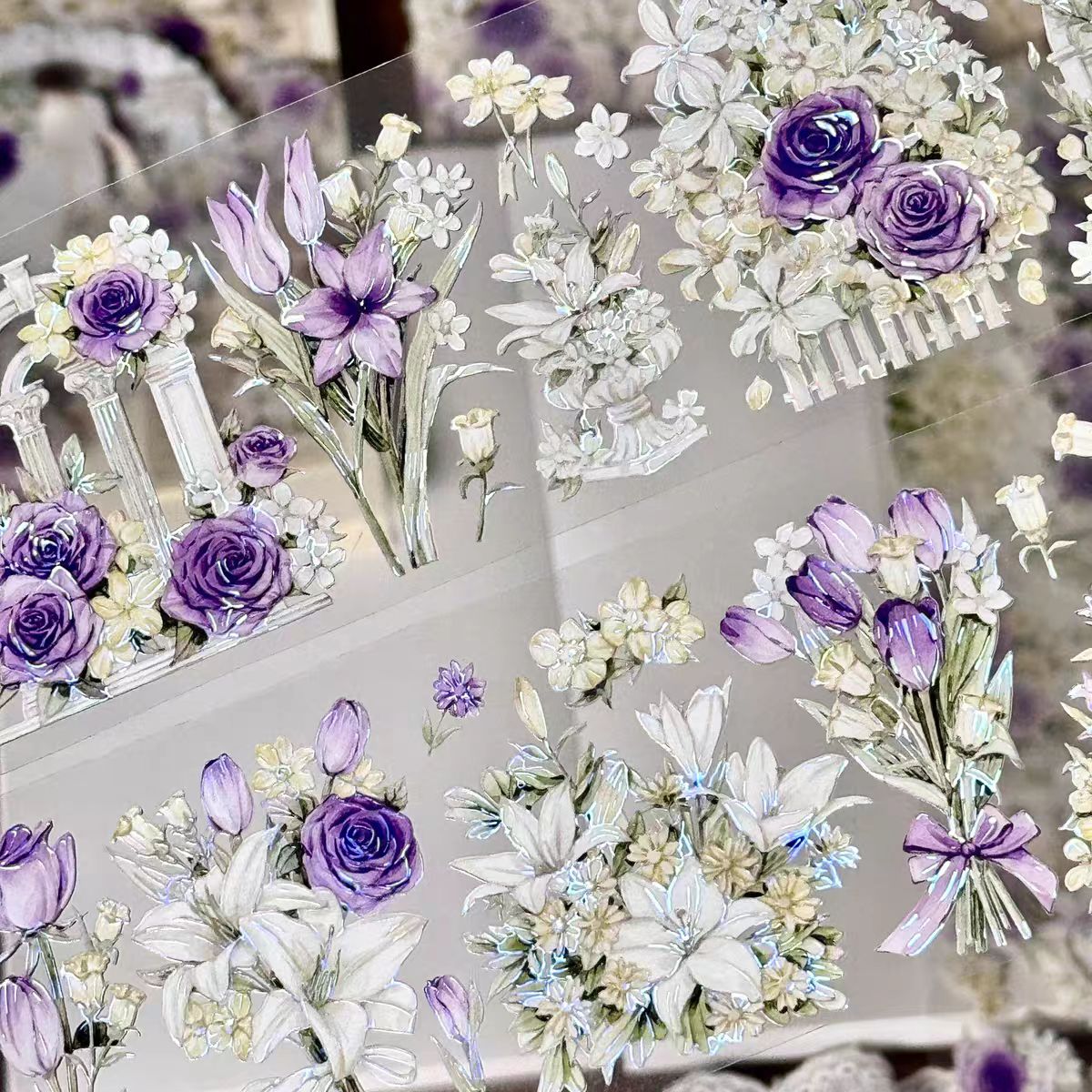 Journal Flower tapes (6m/roll)