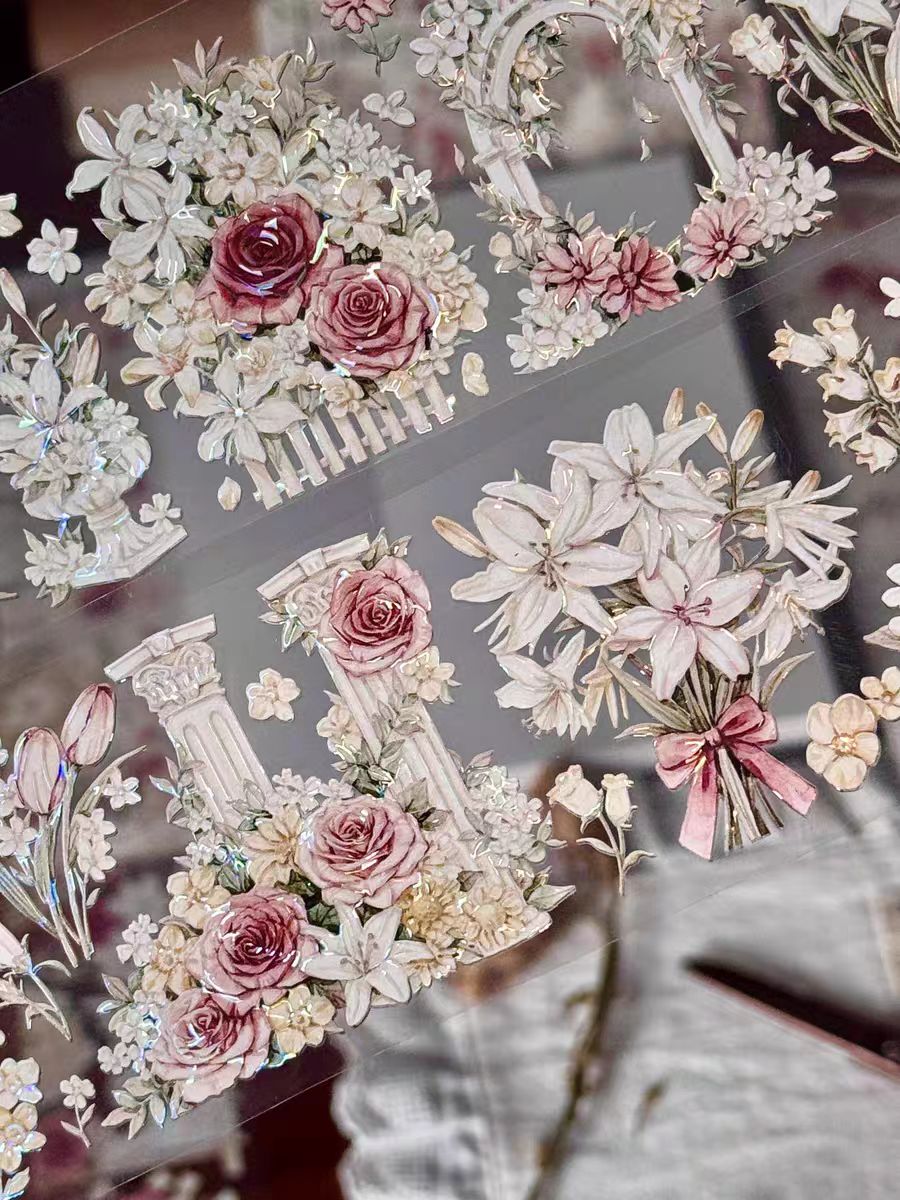 Journal Flower tapes (6m/roll)