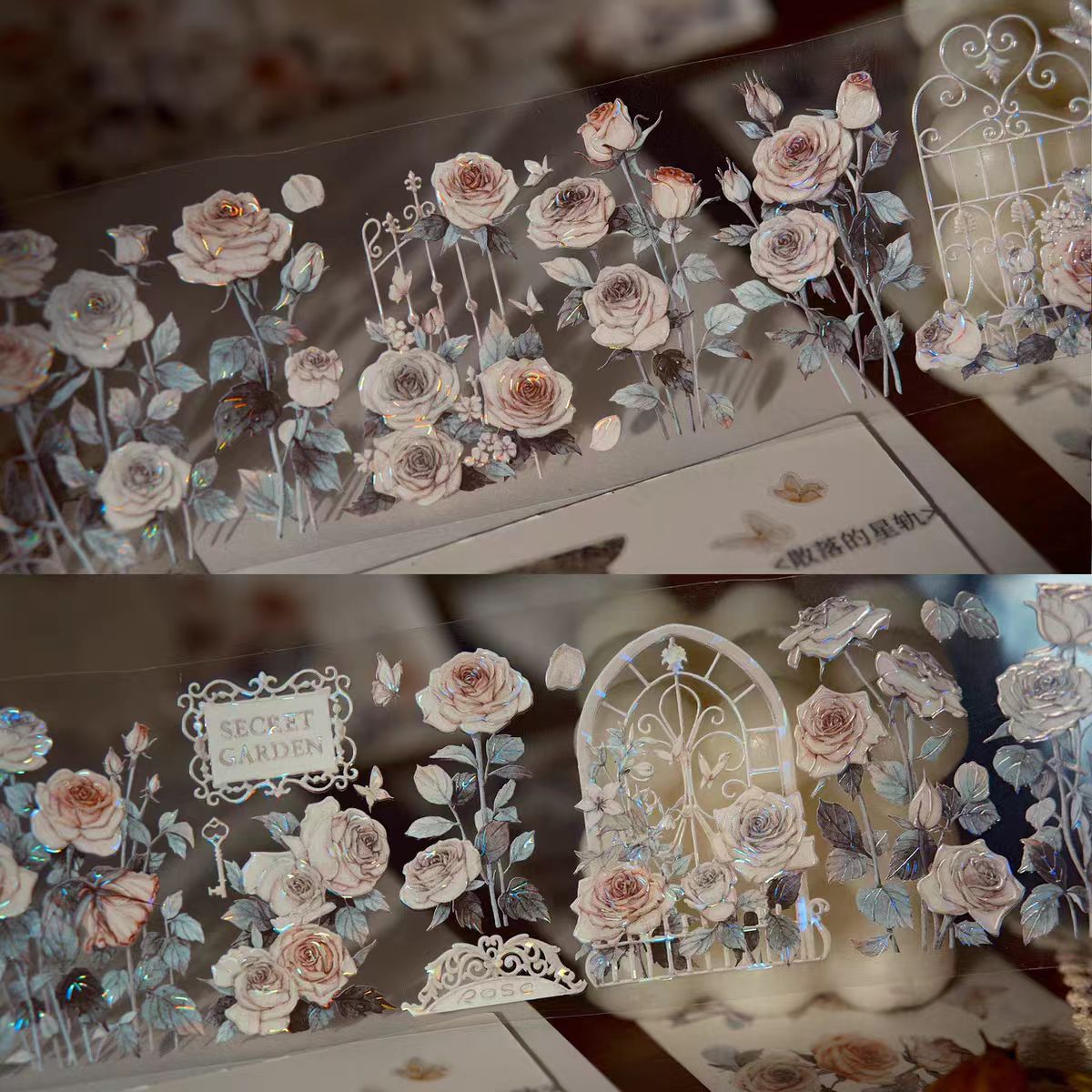 Journal Flower tapes (6m/roll)