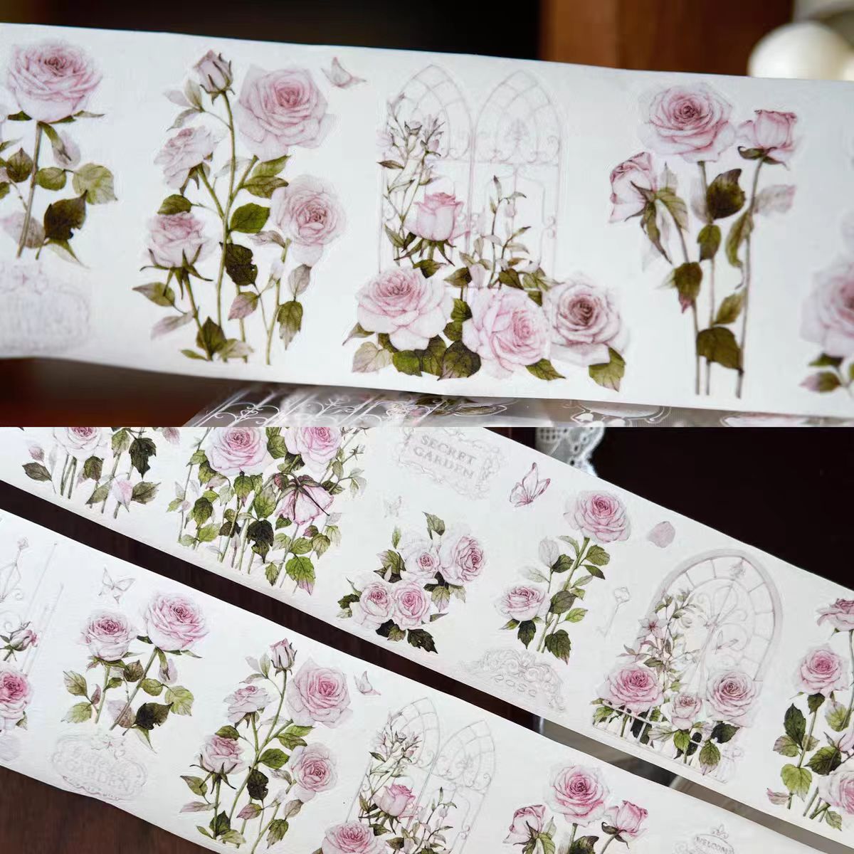 Journal Flower tapes (6m/roll)
