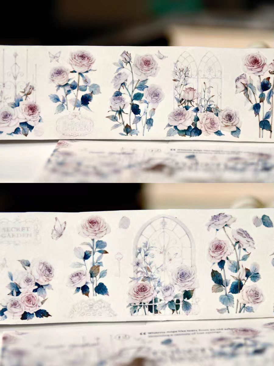 Journal Flower tapes (6m/roll)
