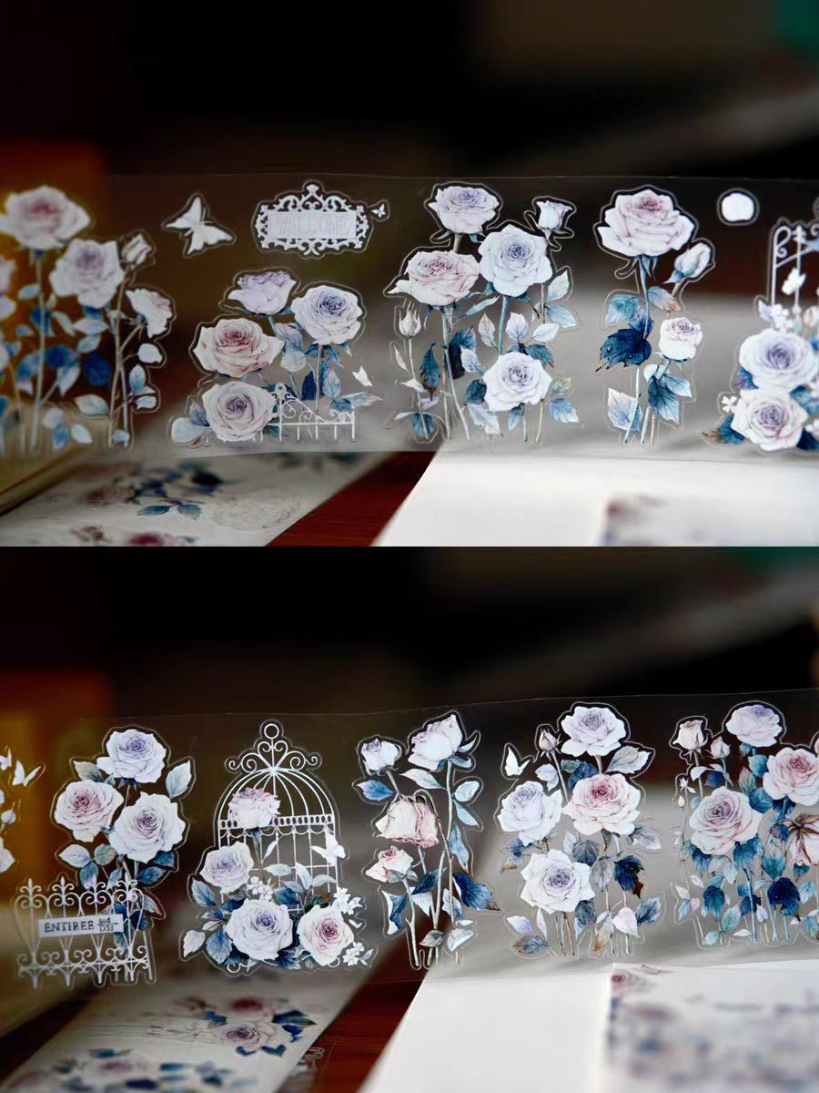 Journal Flower tapes (6m/roll)