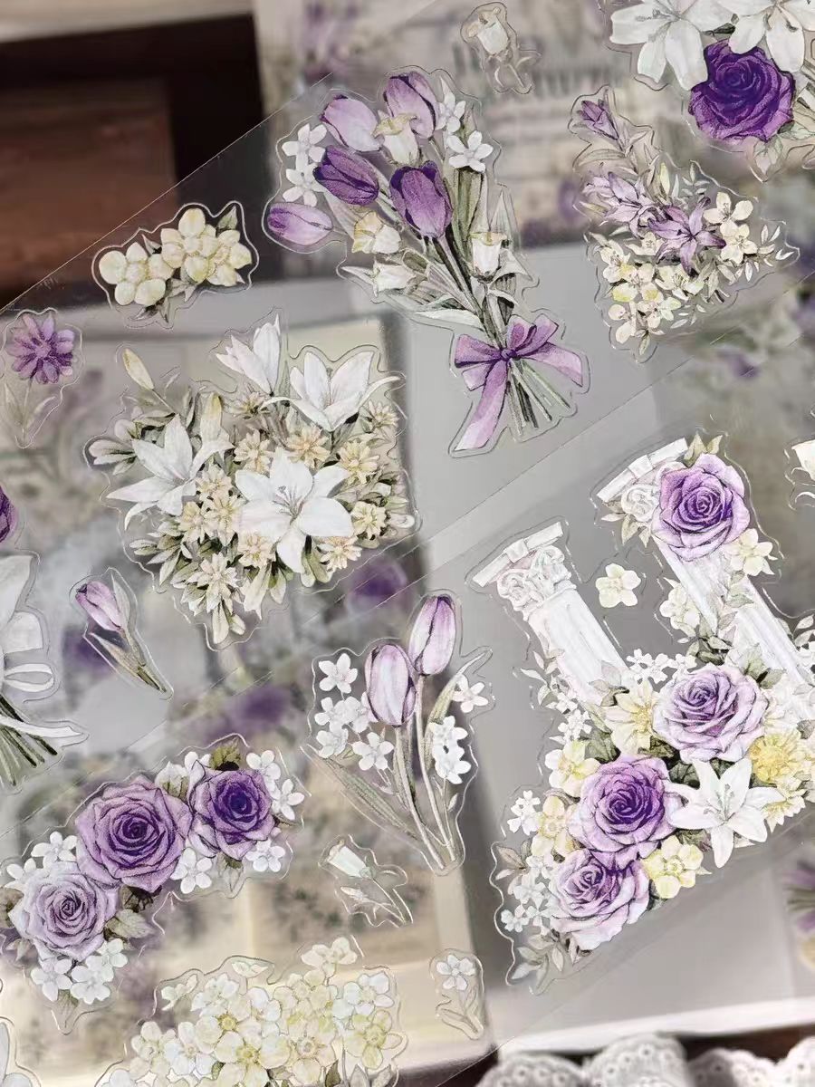 Journal Flower tapes (6m/roll)