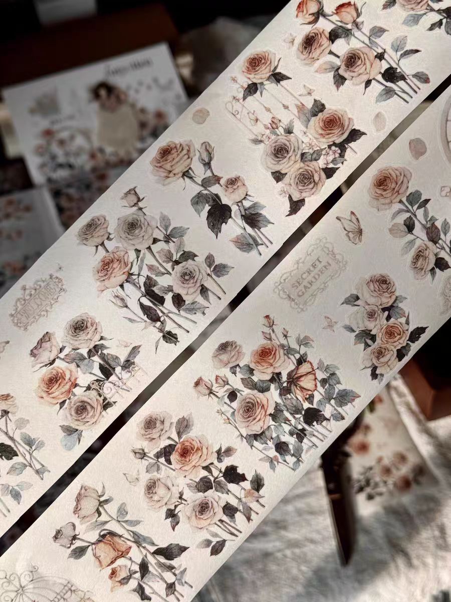 Journal Flower tapes (6m/roll)