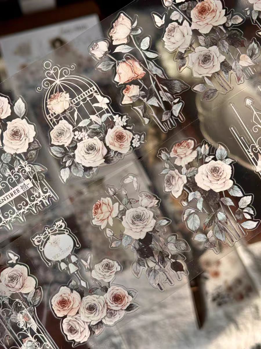 Journal Flower tapes (6m/roll)