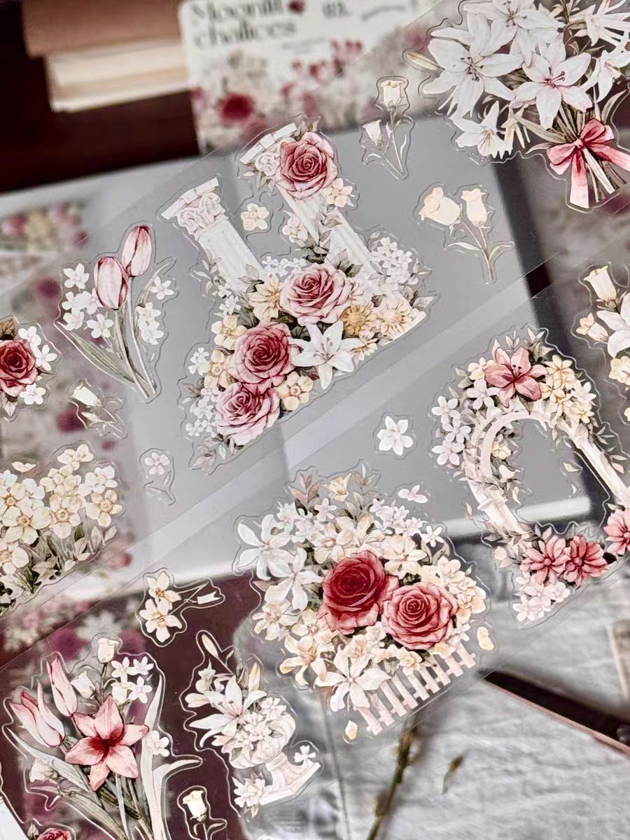 Journal Flower tapes (6m/roll)