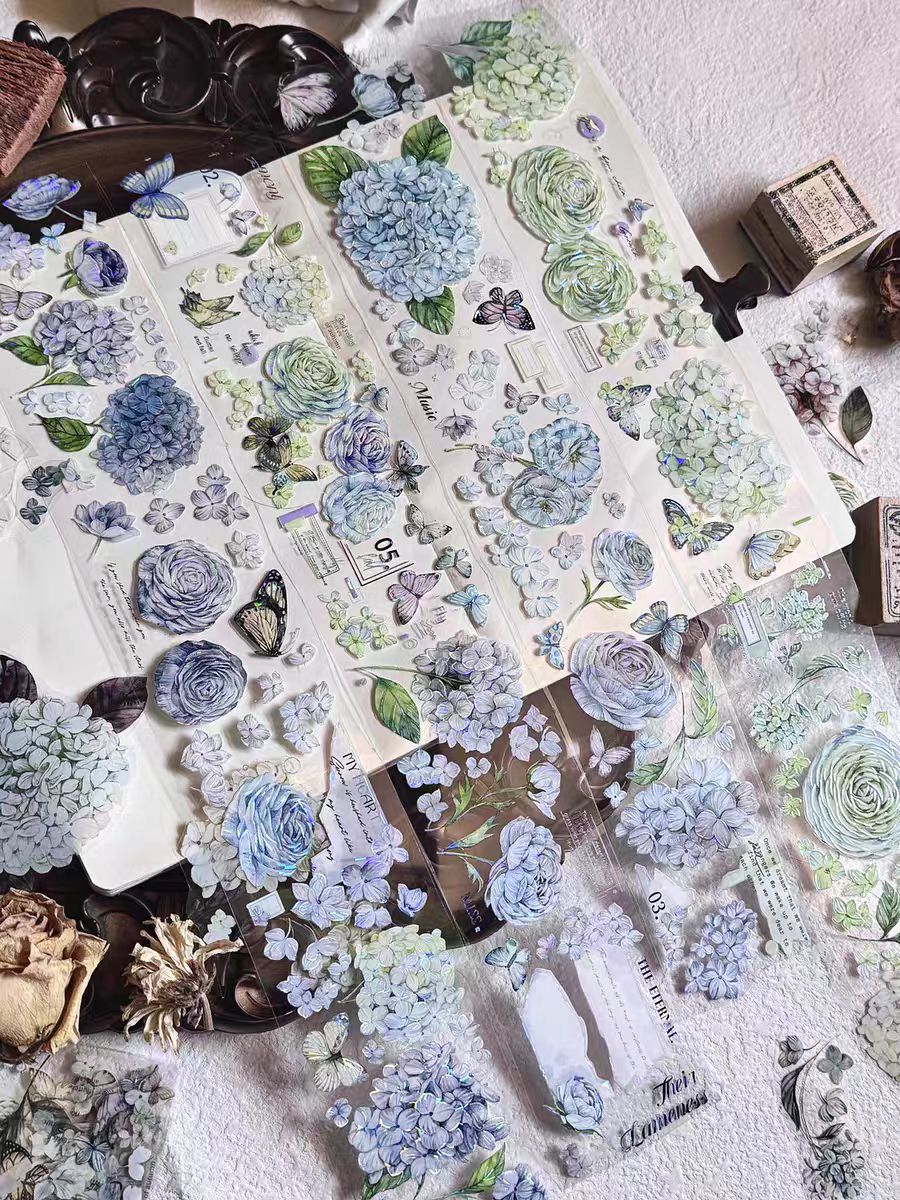 Journal Flower tapes (6m/roll & 10m/roll)