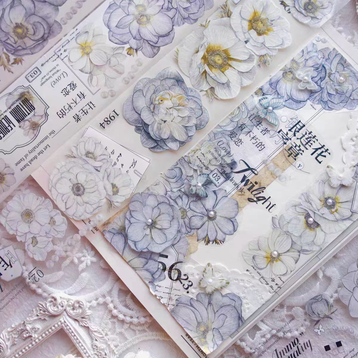 Journal Flower tapes (6m/roll & 10m/roll)