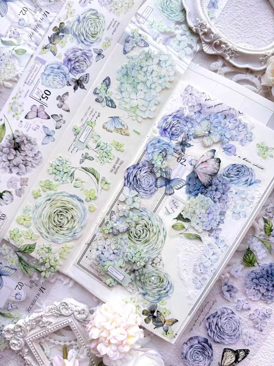 Journal Flower tapes (6m/roll & 10m/roll)