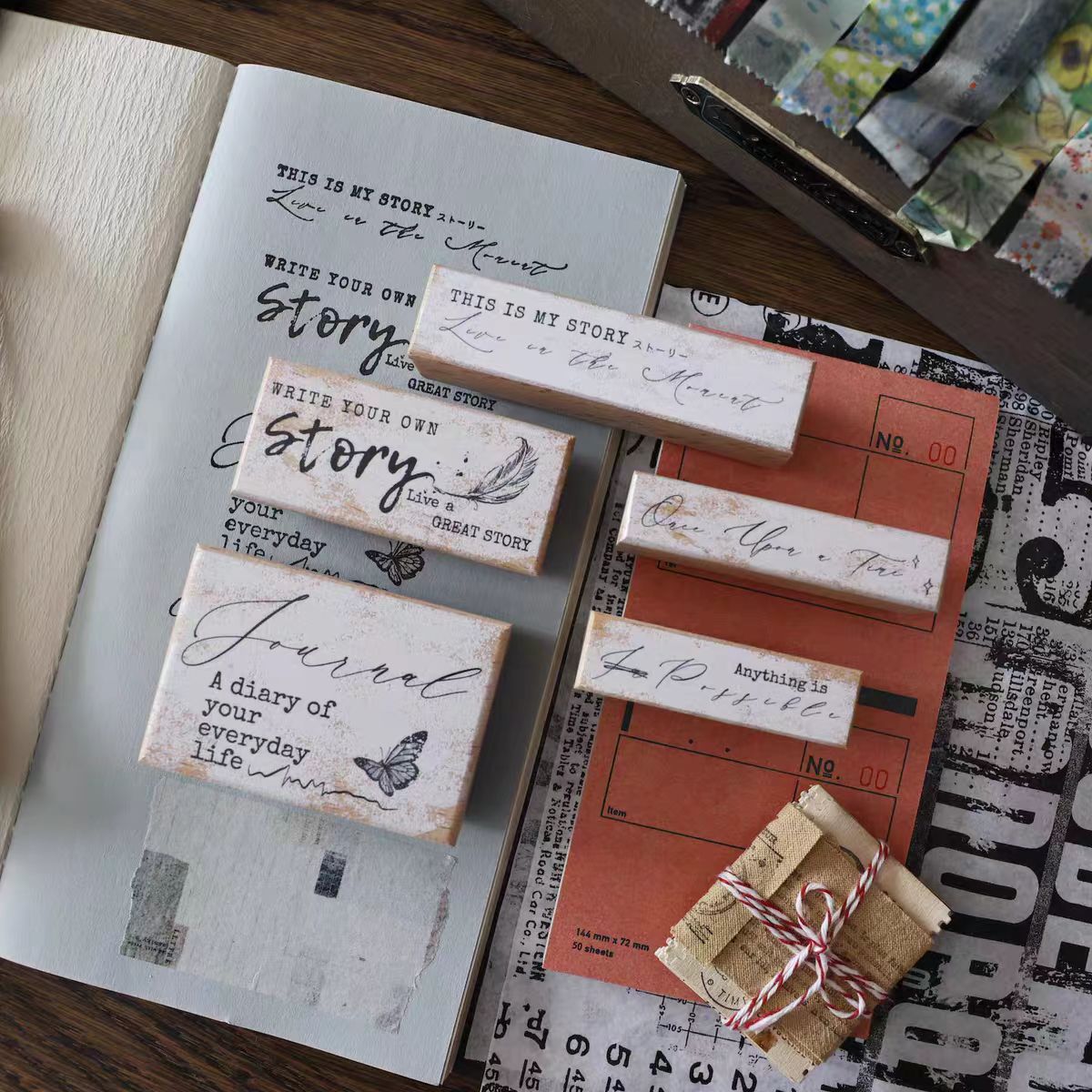 Wooden stamp