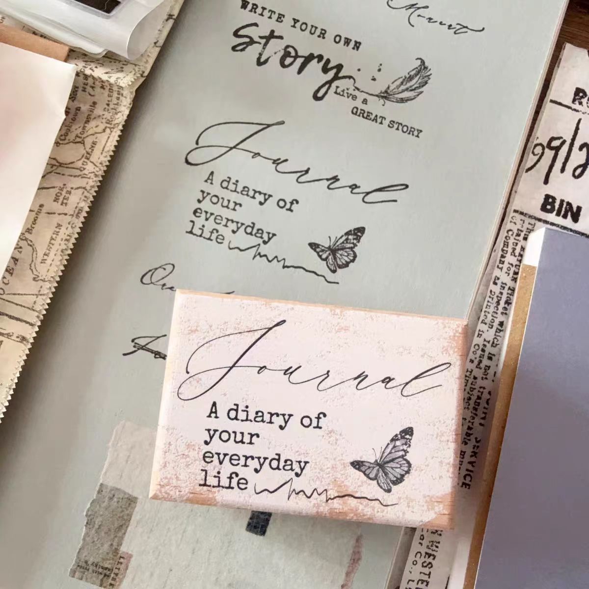 Wooden stamp