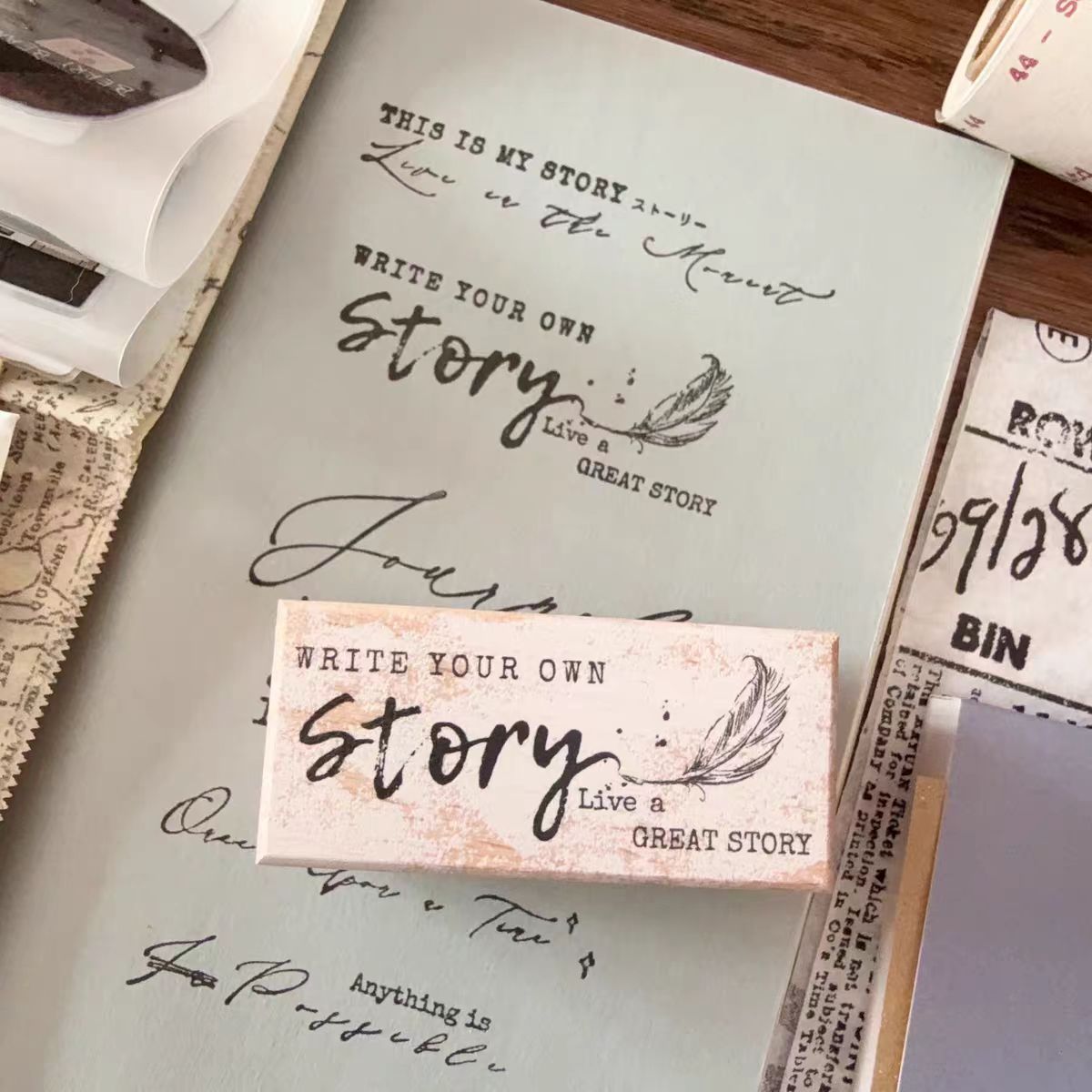 Wooden stamp